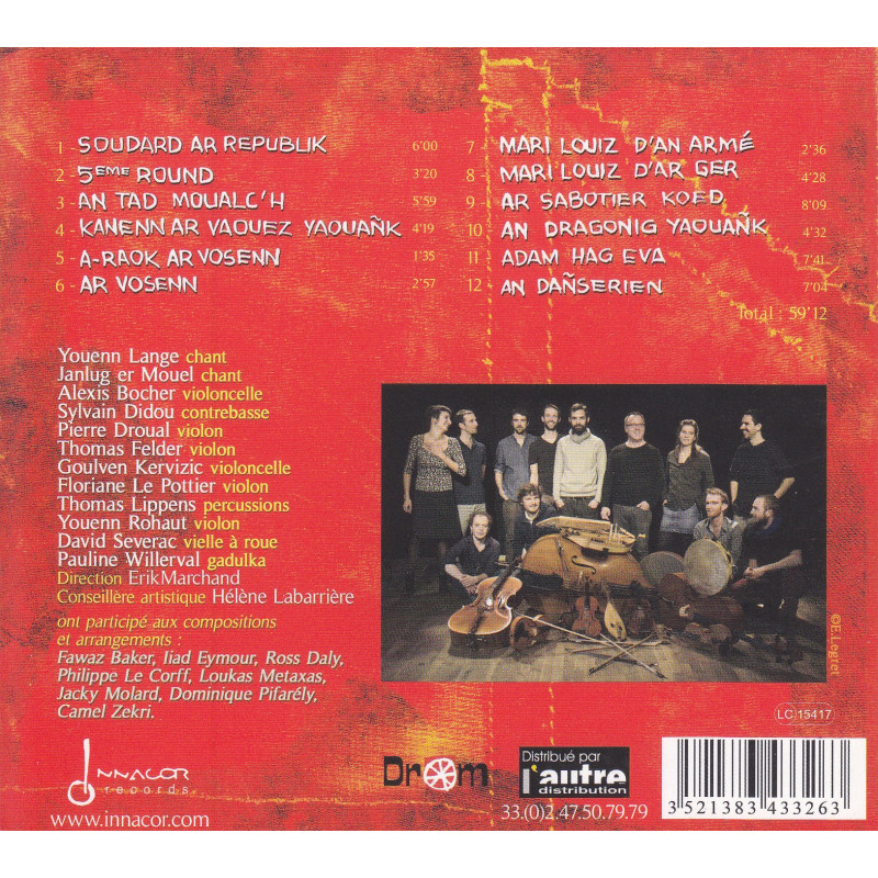 Ed Round Kreiz Breizh Akademi Cd En Vente Sur Phonolithe Fr